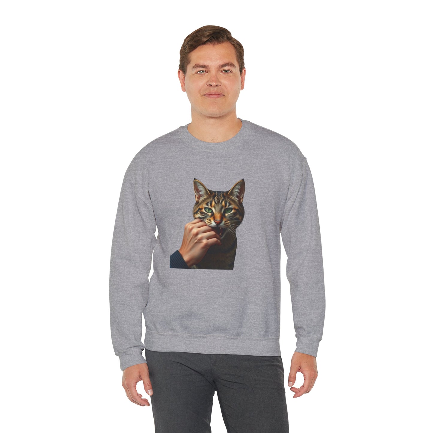 Paws of Love – Cat Kiss Sweatshirt Men's