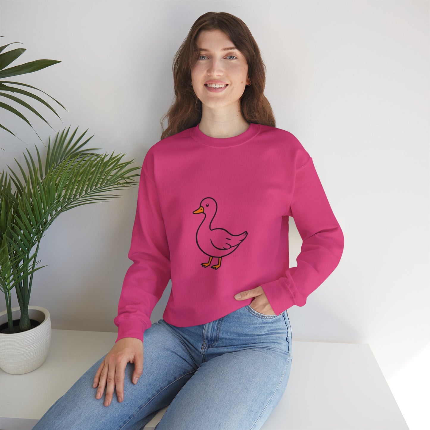 Quack of Elegance - Premium Sweatshirt