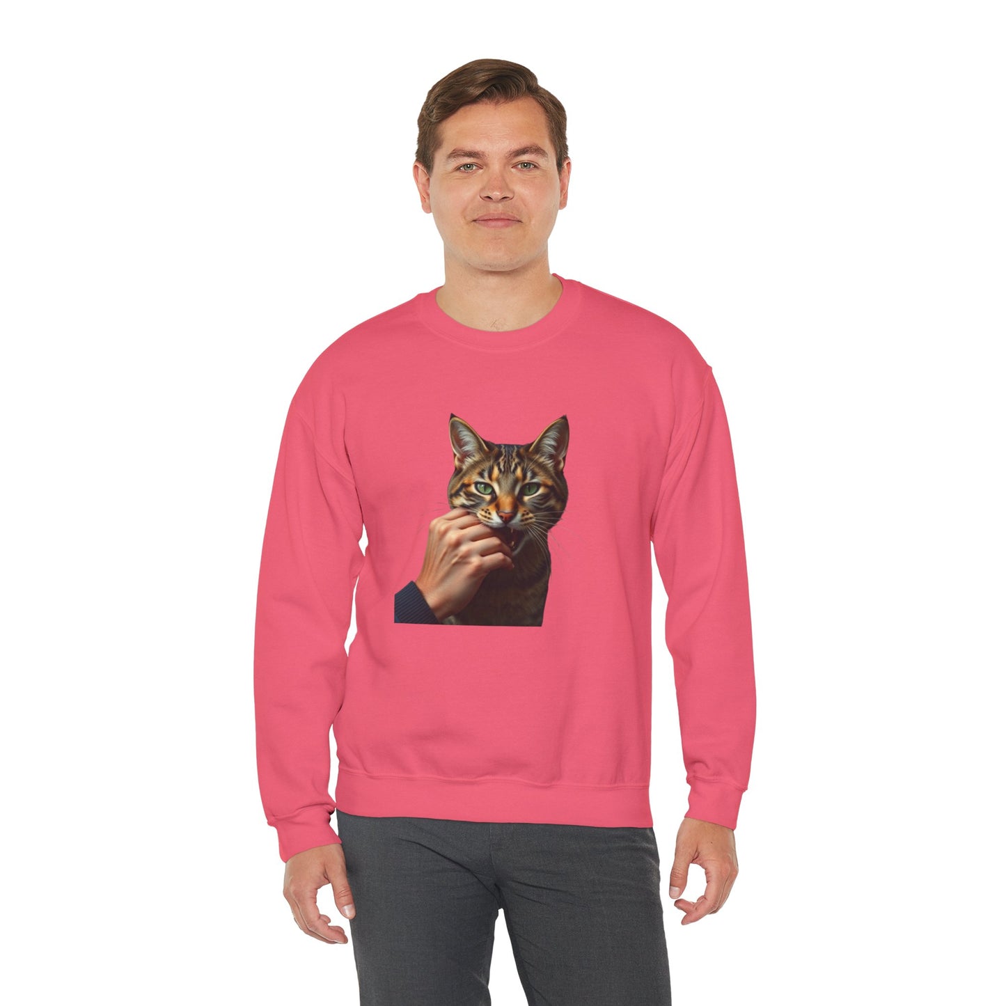 Paws of Love – Cat Kiss Sweatshirt Men's