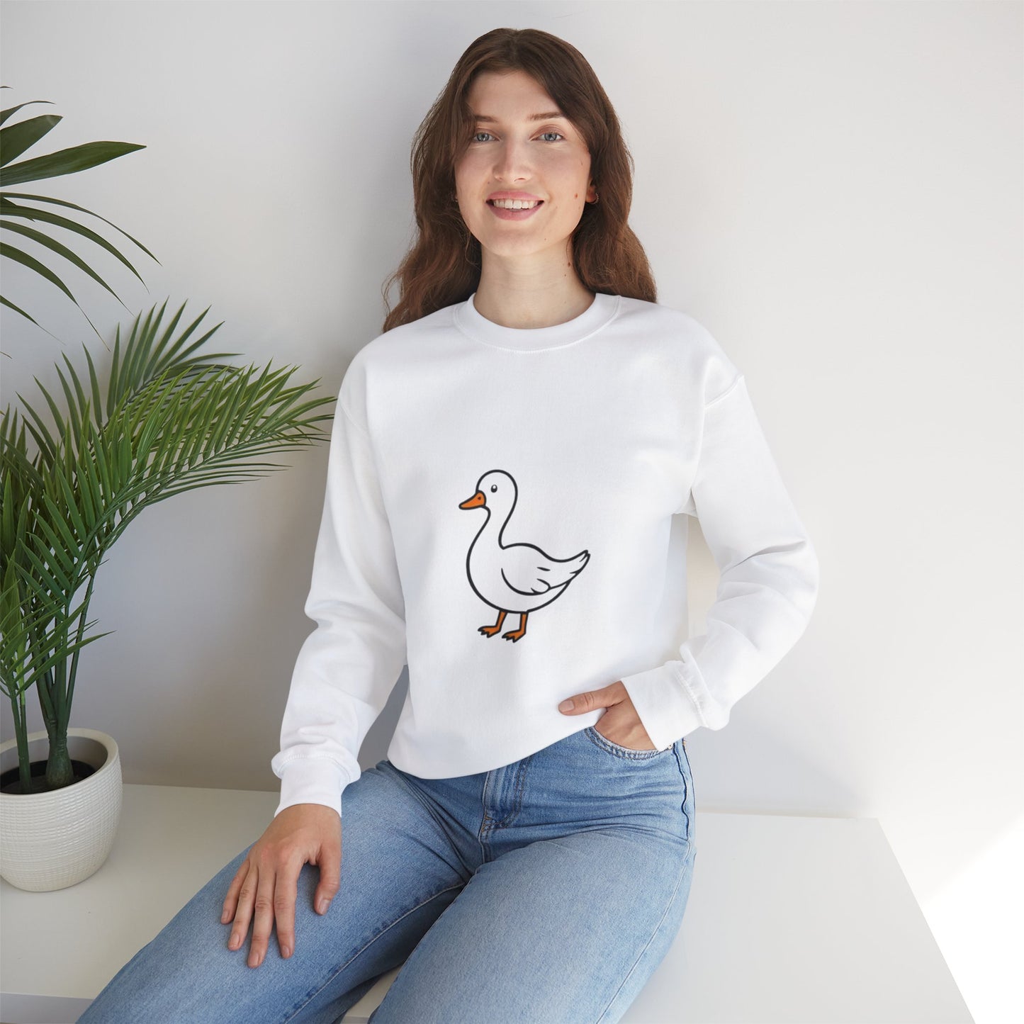 Quack of Elegance - Premium Sweatshirt