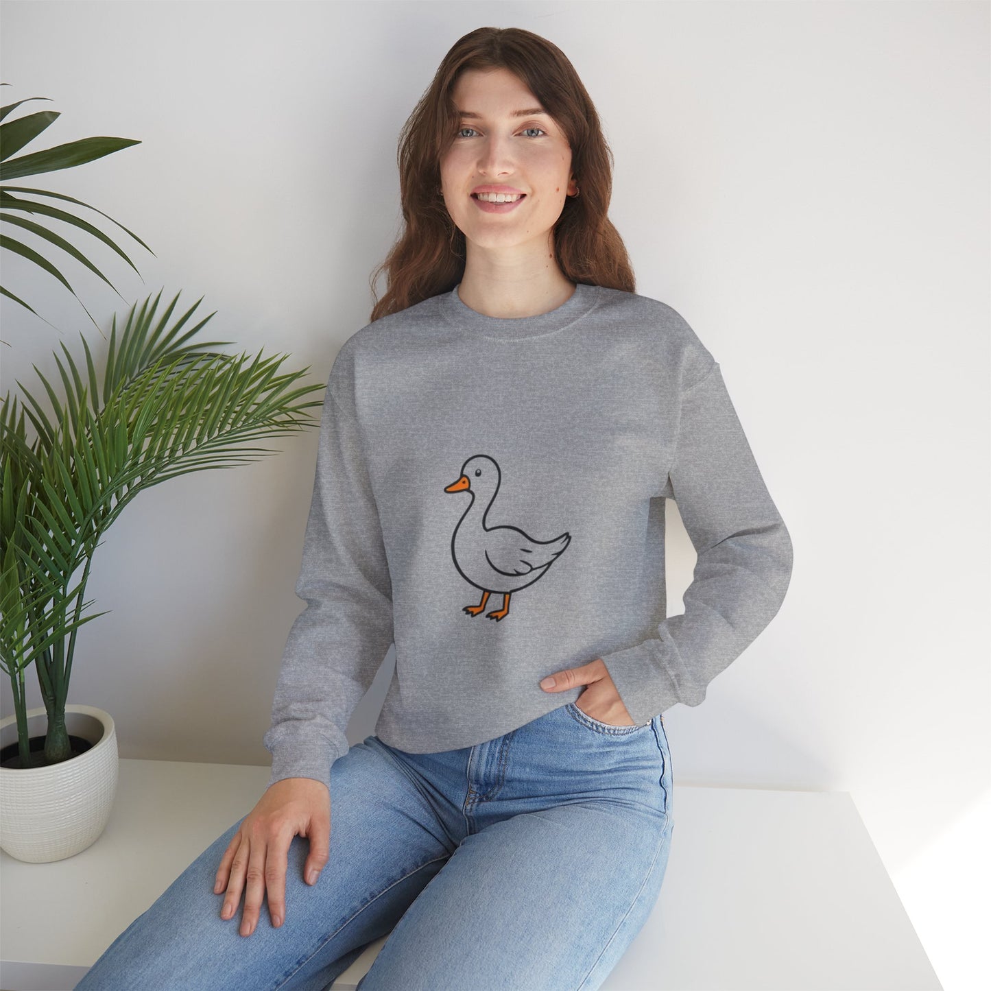 Quack of Elegance - Premium Sweatshirt