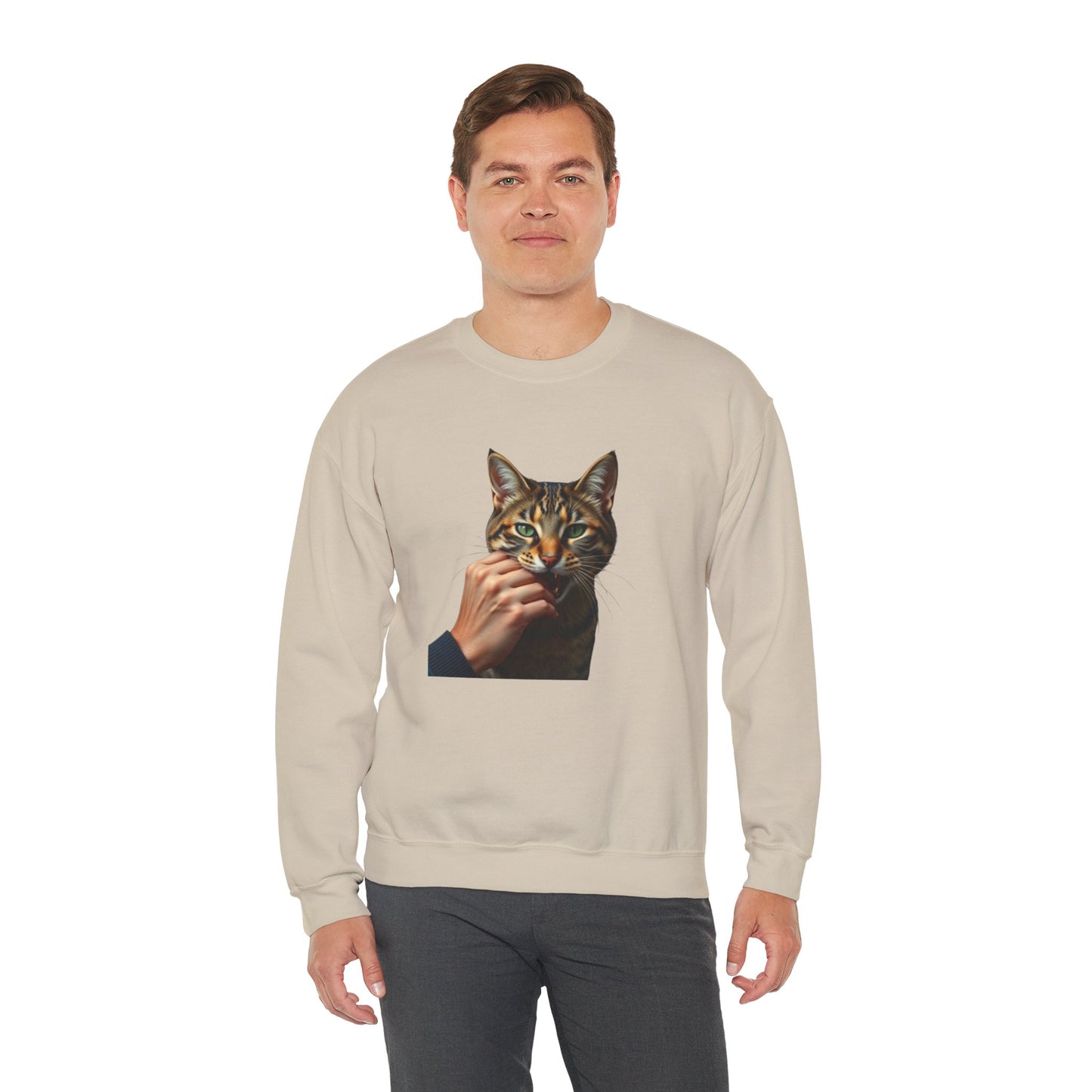 Paws of Love – Cat Kiss Sweatshirt Men's