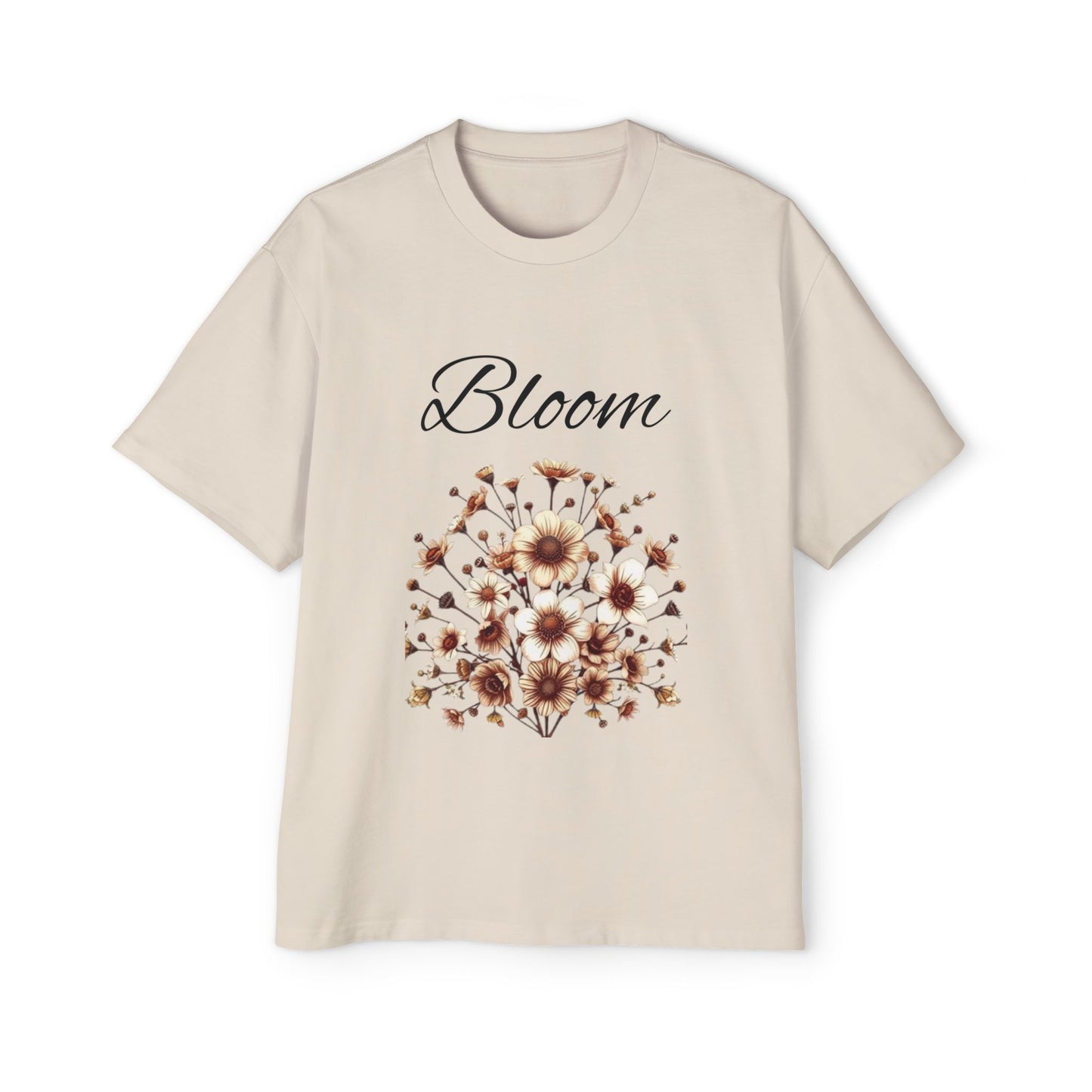 Bloom Designer Oversized Tee – Premium Comfort