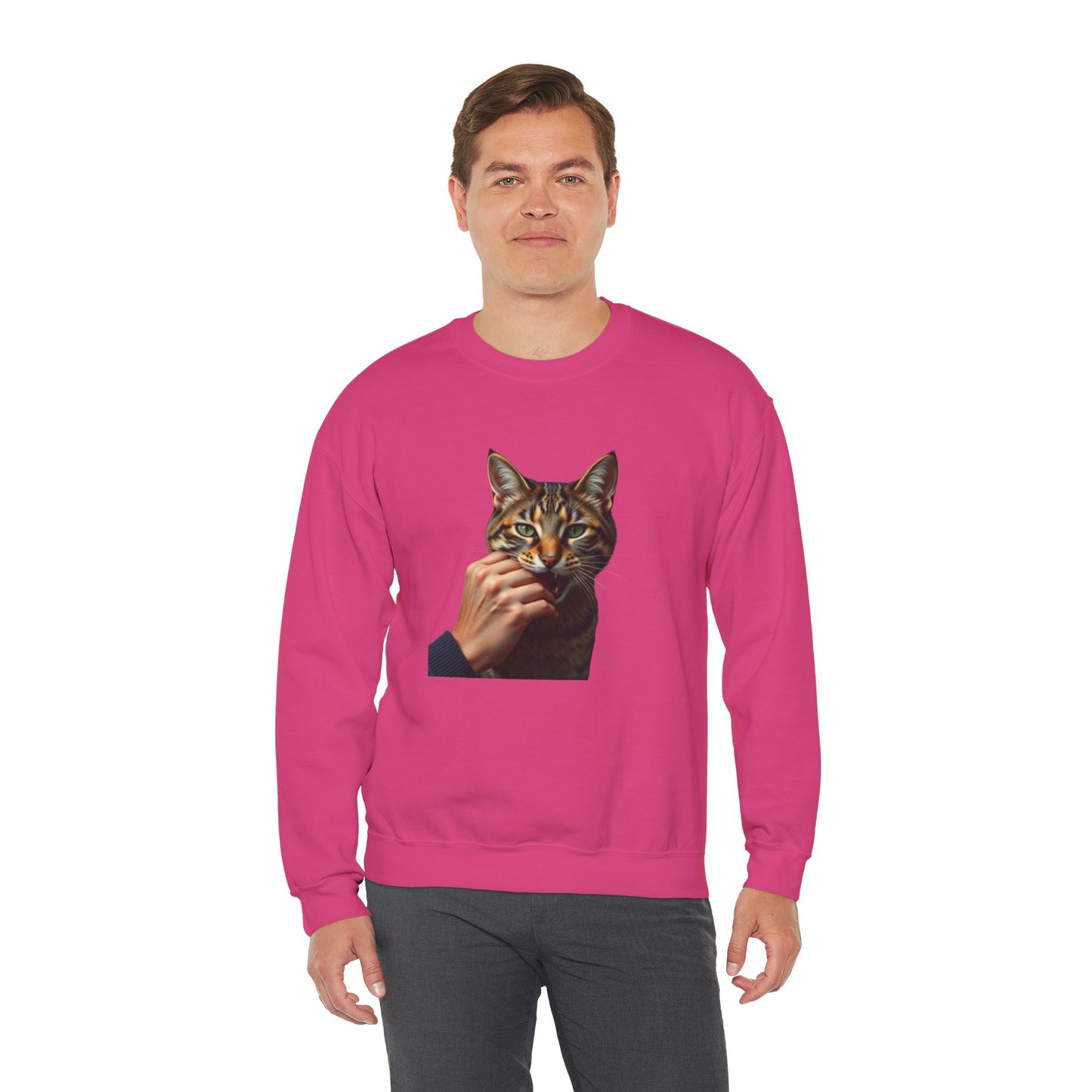 Paws of Love – Cat Kiss Sweatshirt Men's