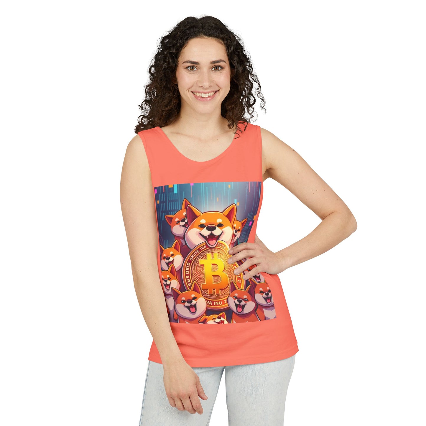 Shiba Inu Unisex Tank Top – 'Loyal & Playful' Edition