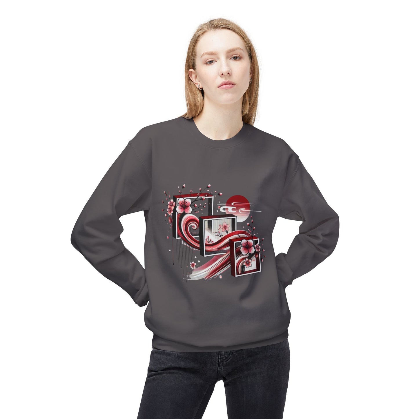 Cherry Blossom Flow Sweatshirt Women's