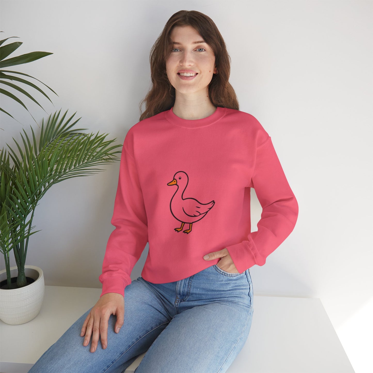 Quack of Elegance - Premium Sweatshirt