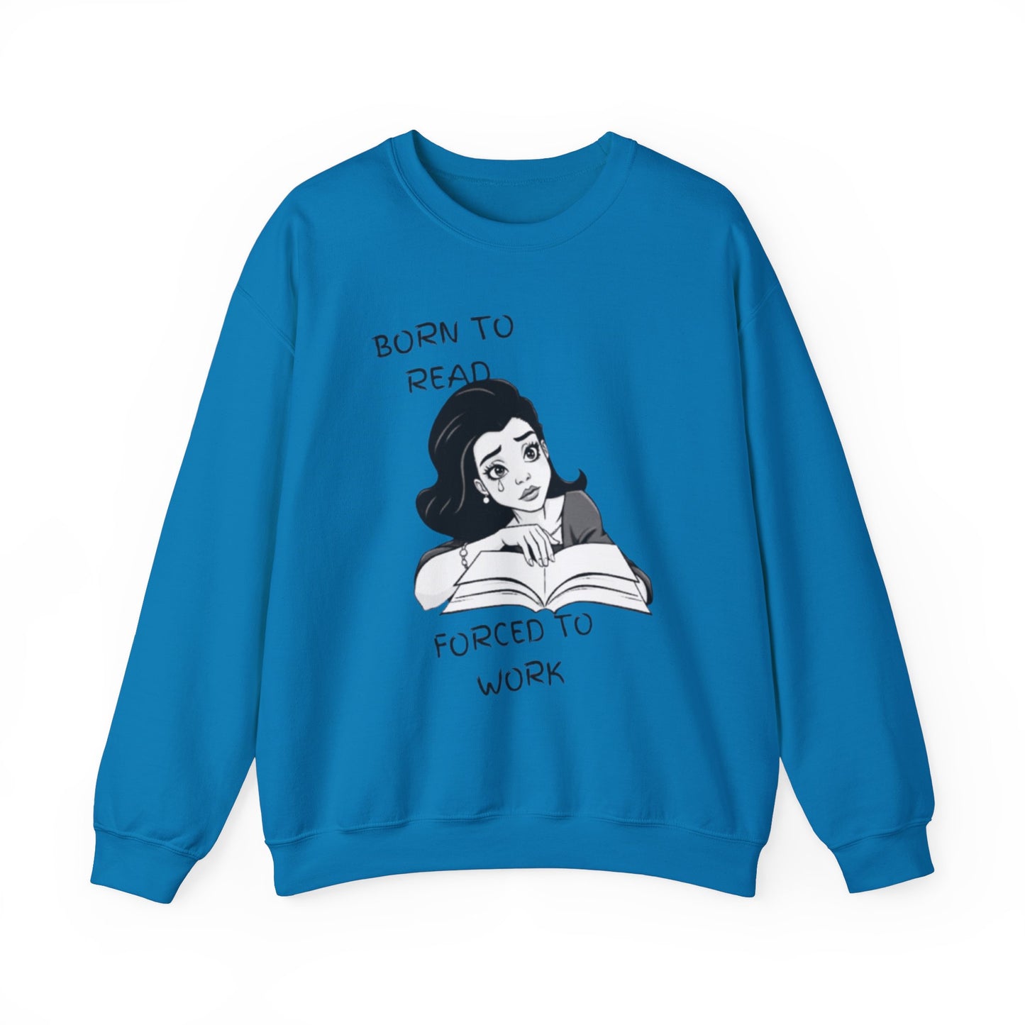 Born to Read – Premium Literary Sweatshirt WOMEN