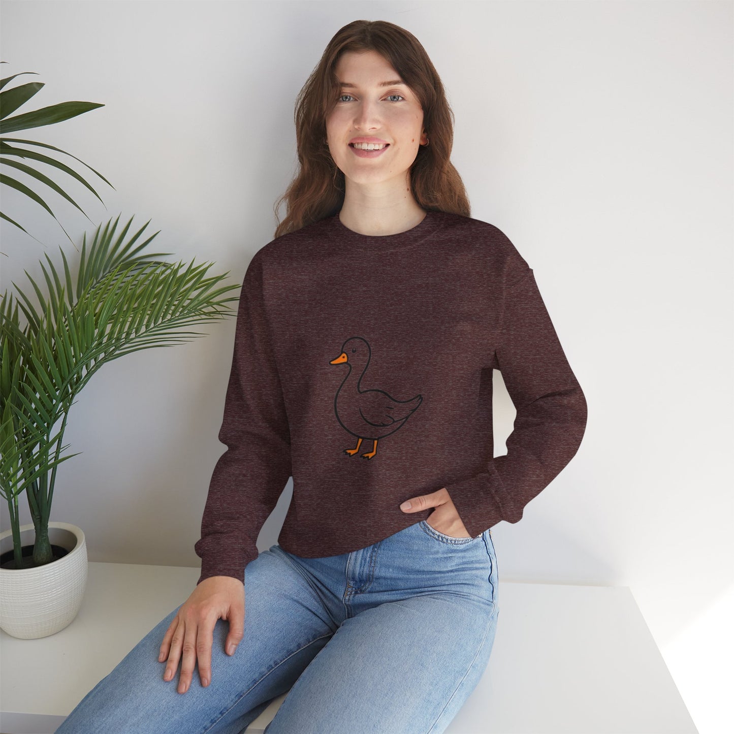 Quack of Elegance - Premium Sweatshirt