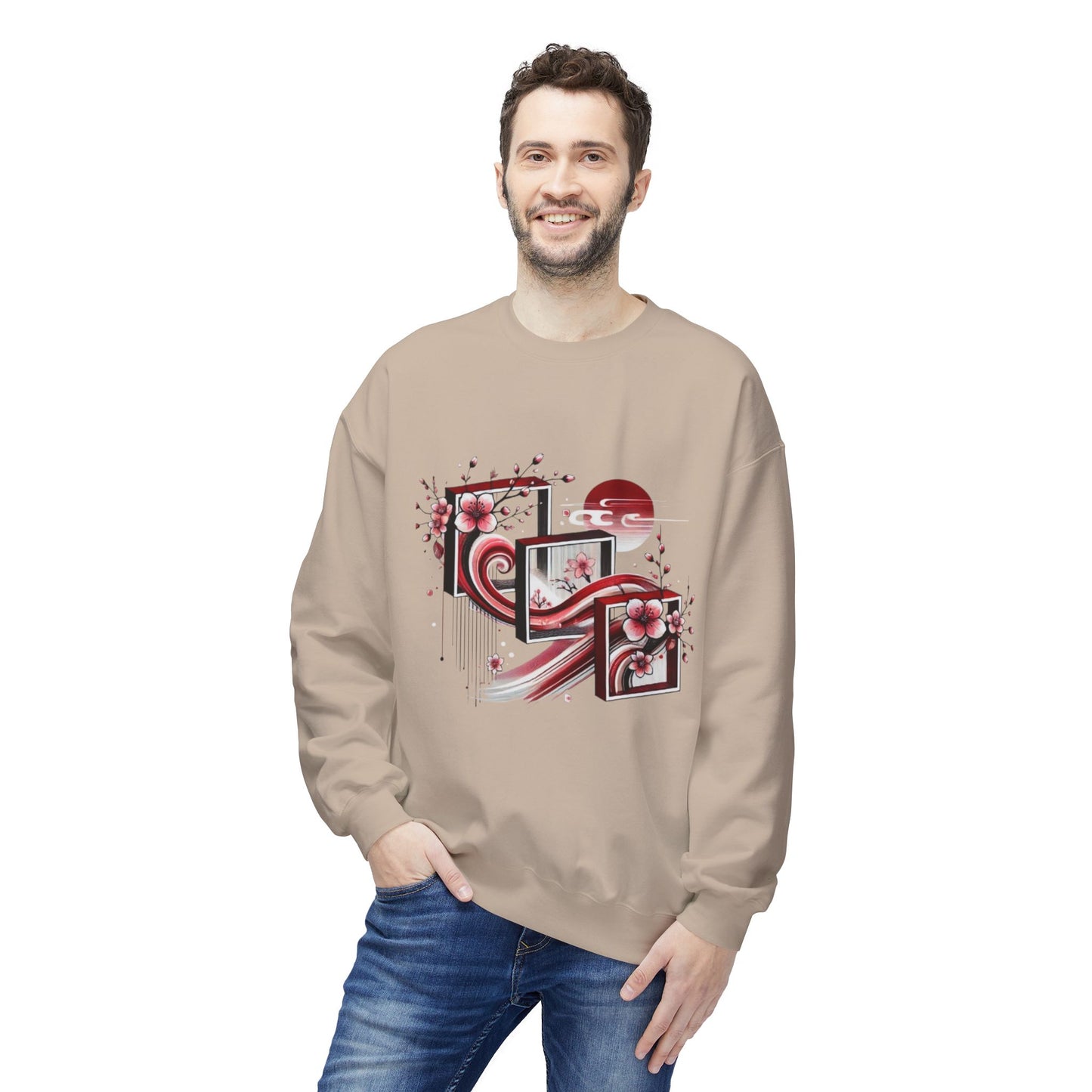 Cherry Blossom Flow Sweatshirt Men's