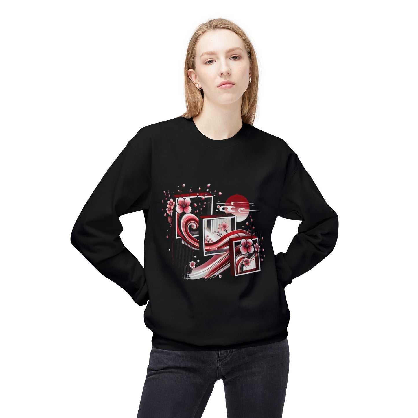 Cherry Blossom Flow Sweatshirt Women's