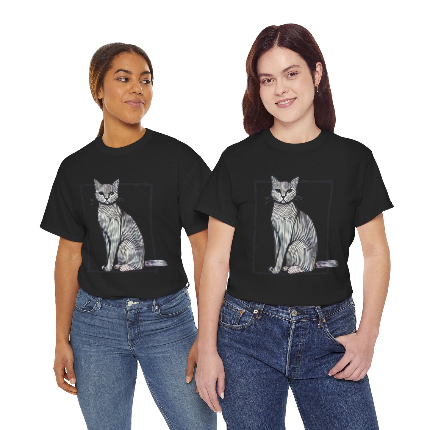 Chic Feline T shirt - Women's