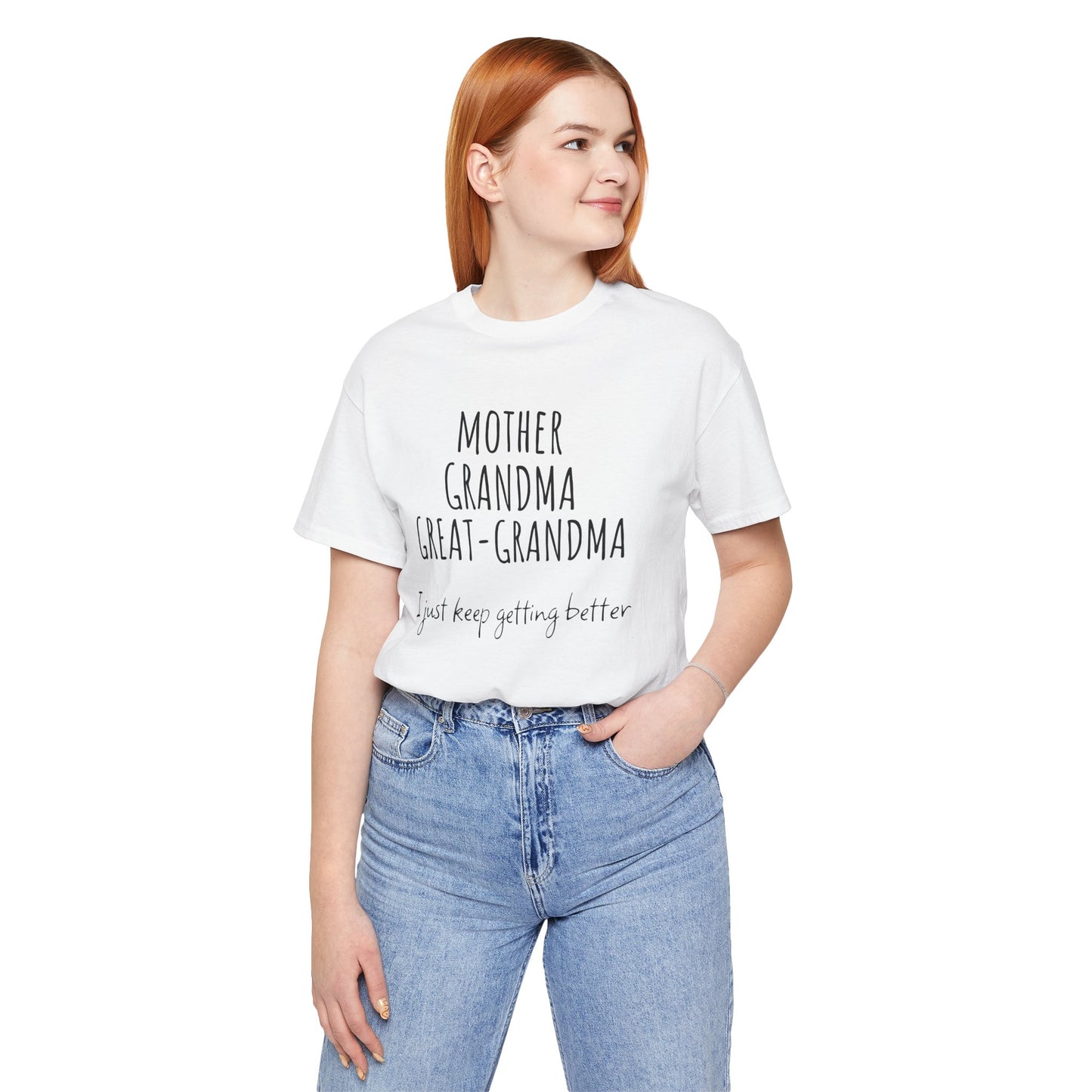 Super Grandma Evolution – Mother, Grandma, Great Grandma Tee