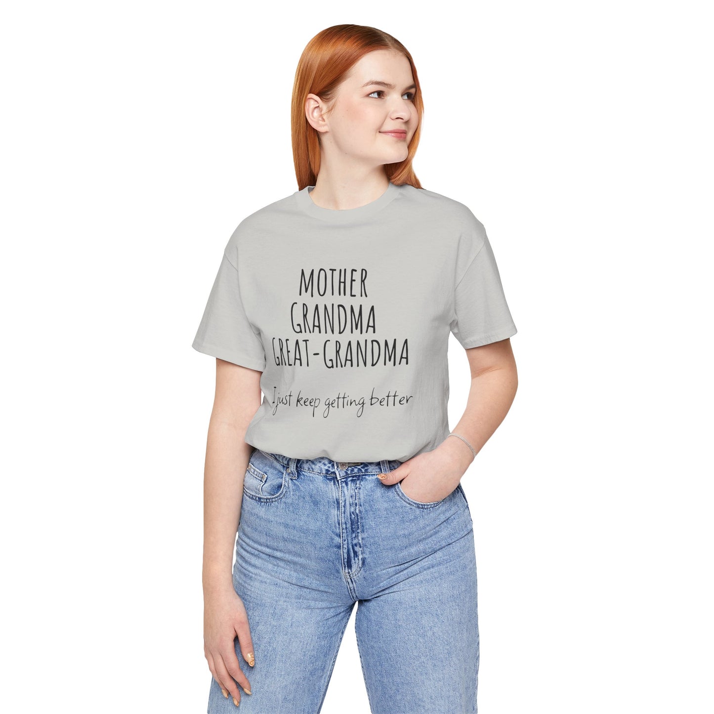 Super Grandma Evolution – Mother, Grandma, Great Grandma Tee