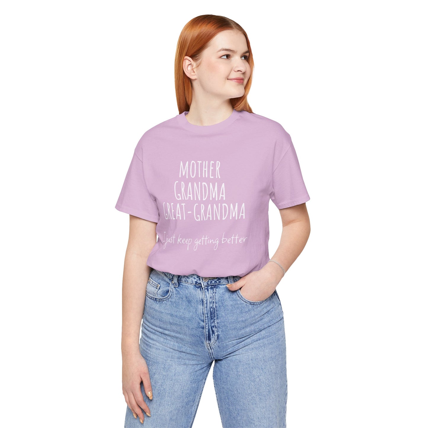 Super Grandma Evolution – Mother, Grandma, Great Grandma Tee