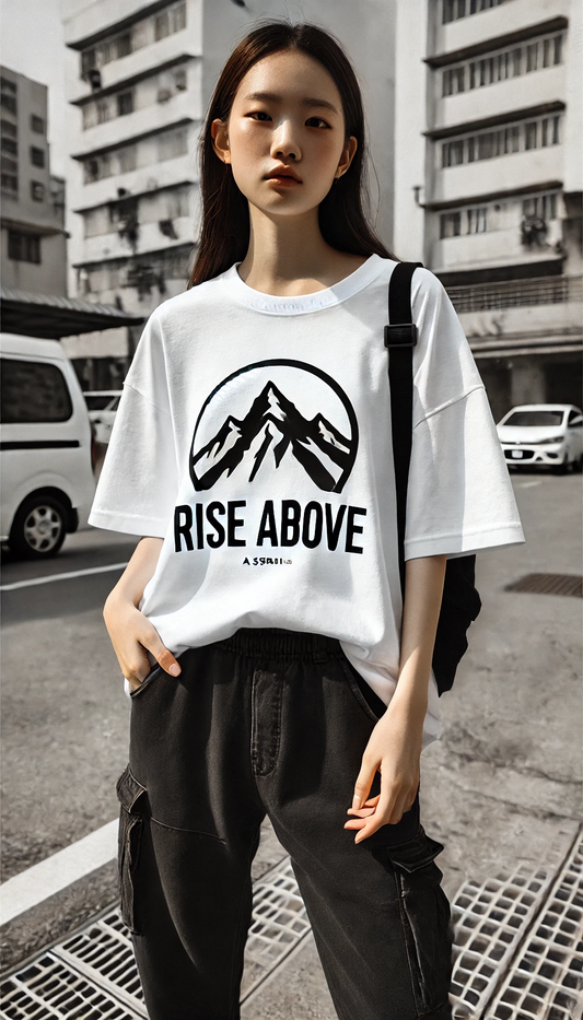 Rise Above Oversized T-Shirt Women's