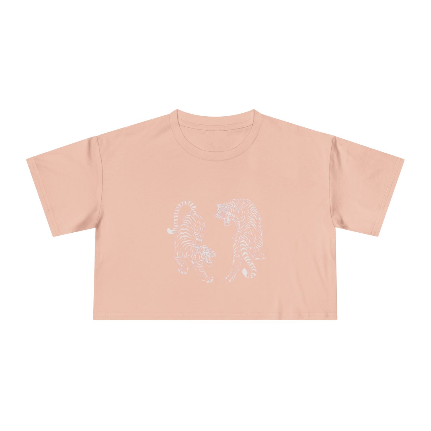 Dual Tigers Crop Top - Women's