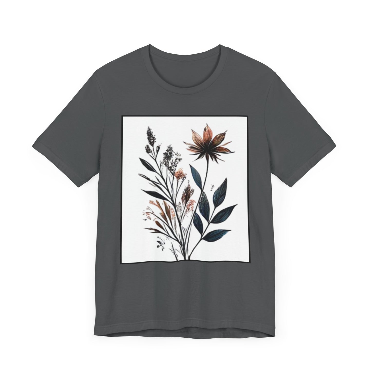 Framed Elegance Floral T-Shirt Women's