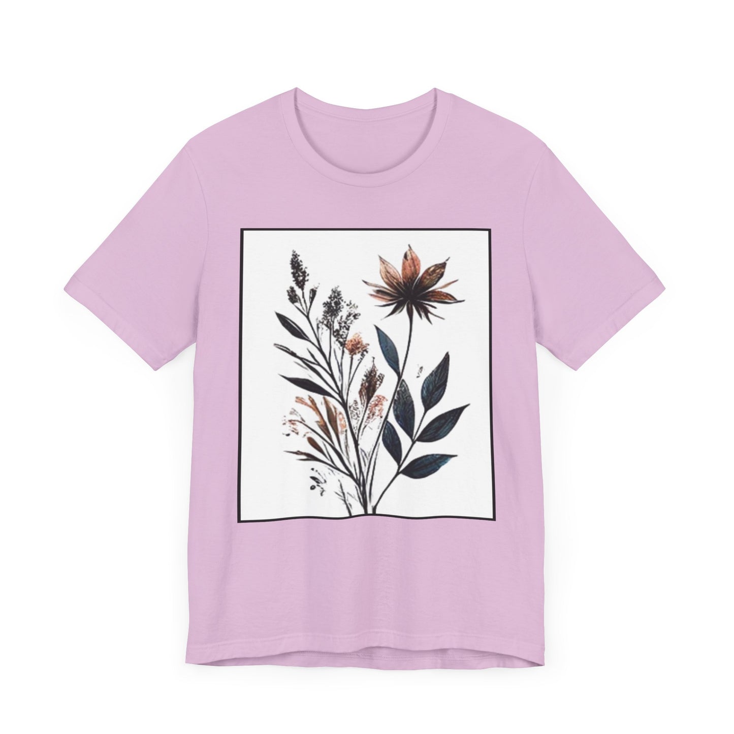 Framed Elegance Floral T-Shirt Women's