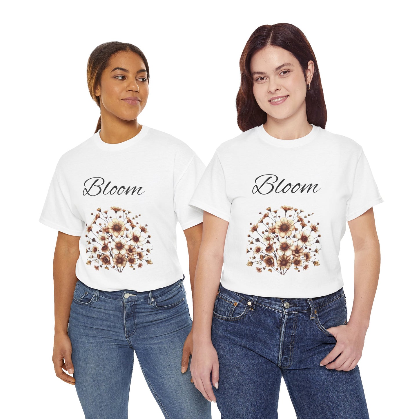 Bloom Designer Oversized T-Shirt Womens