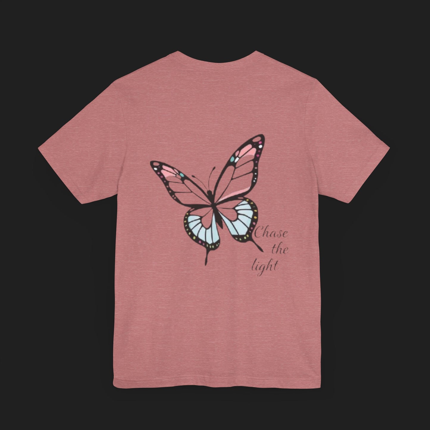 Butterfly College Tee - 'Chase the Light 2' Women's