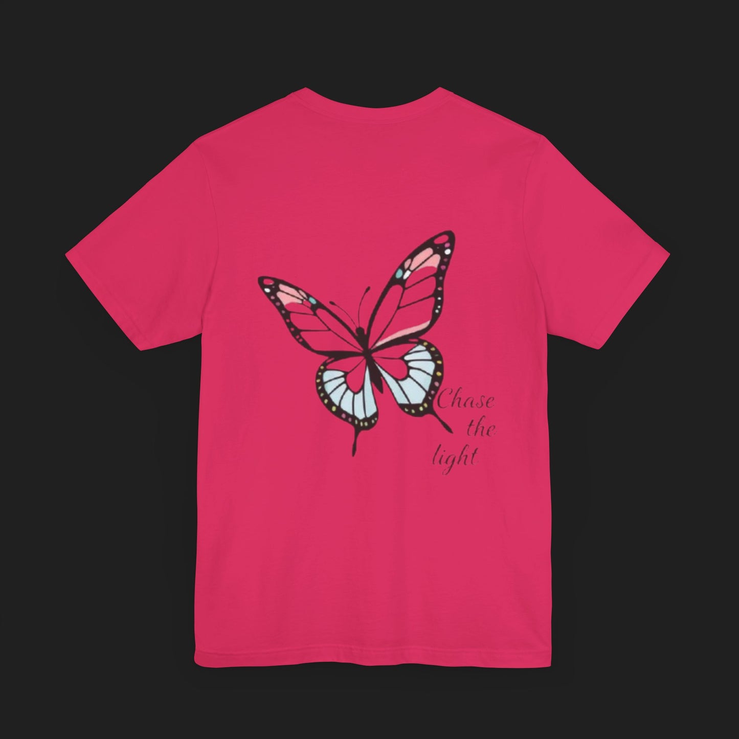 Butterfly College Tee - 'Chase the Light 2' Women's