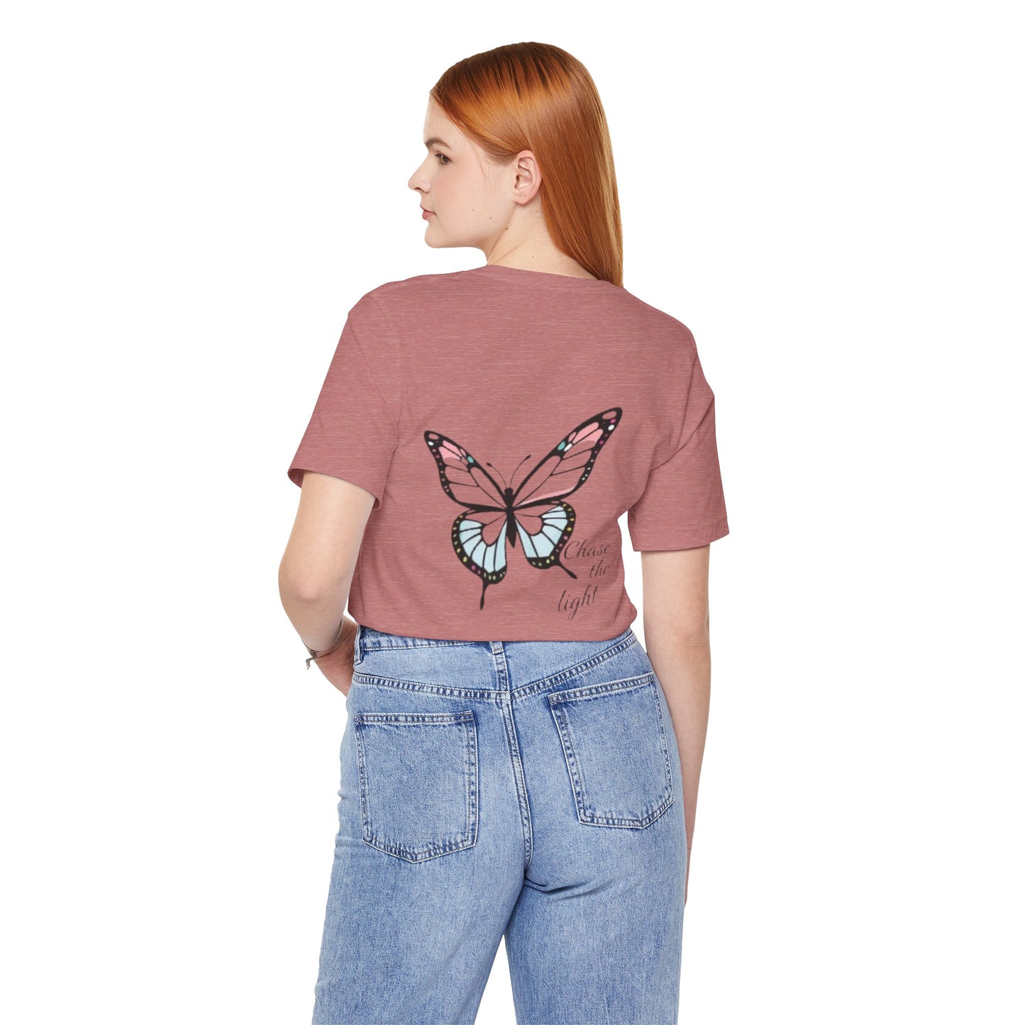 Butterfly College Tee - 'Chase the Light 2' Women's